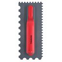 Faithfull Plastic Trowel Notched 4 and 7mm 1