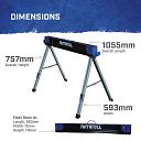 Faithfull Folding Sawhorse - Pair 1