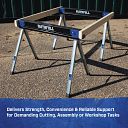 Faithfull Folding Sawhorse - Pair 2