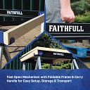 Faithfull Folding Sawhorse - Pair 6