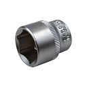 Faithfull Metric Hex Sockets 3/8in SqDr 23