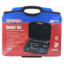 Faithfull Socket Set - 26 Piece 6-24mm - 3/8in SqDr 3