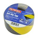 Faithfull Anti-Slip Tape 50mm x 5M Black/Yellow 2