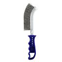 Faithfull Wire Scratch Brush Stainless Steel Blue Handle 1