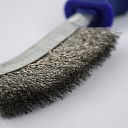 Faithfull Wire Scratch Brush Stainless Steel Blue Handle 3