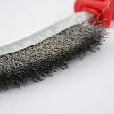 Faithfull Wire Scratch Brush Steel Red Handle 3