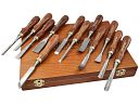 Faithfull Wood Carving Chisels Set of 12 in Case 1