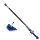 Faithfull Water Flow Stiff Brush & Telescopic Pole Set 3