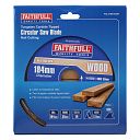 Faithfull TCT Circular Saw Blades 184mm Nail Cutting 2