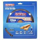 Faithfull TCT Circular Saw Blades 235mm 5