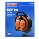 Faithfull Outdoor Cable Reel IP54 230V 18M 13A 7