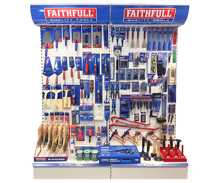 Faithfull Toolbar Display