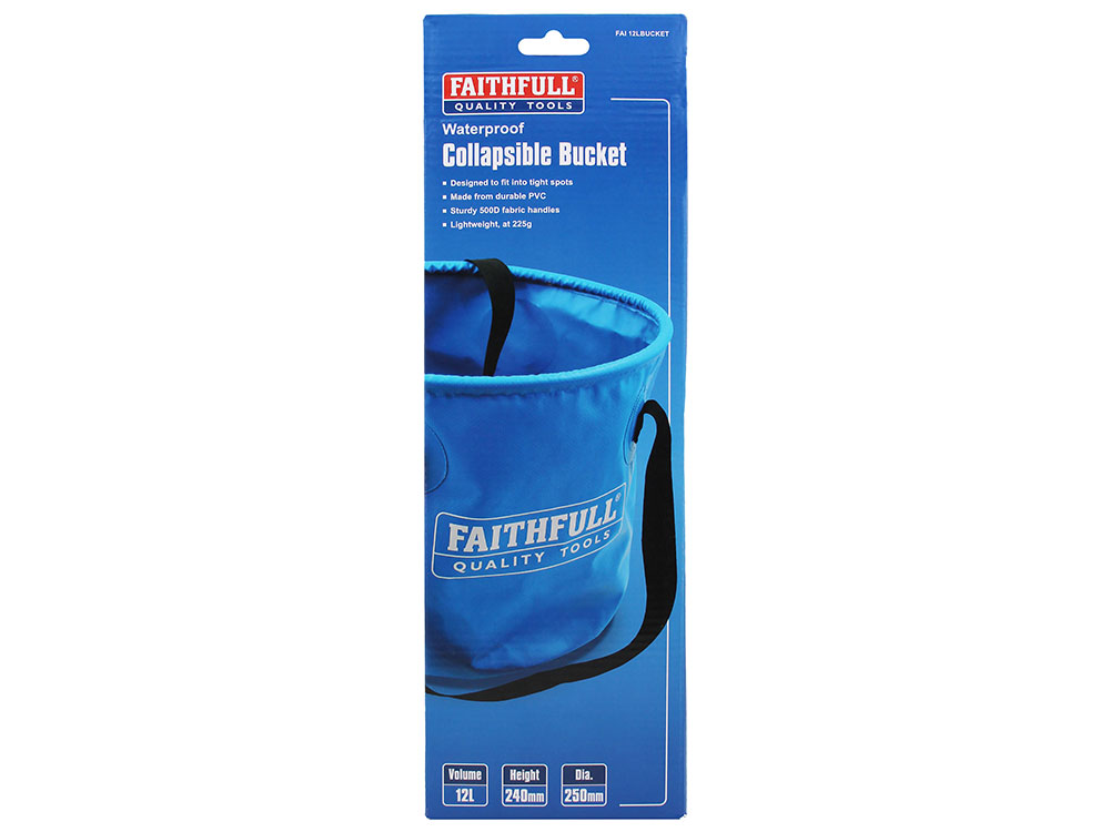 12L Collapsible Bucket with Handle