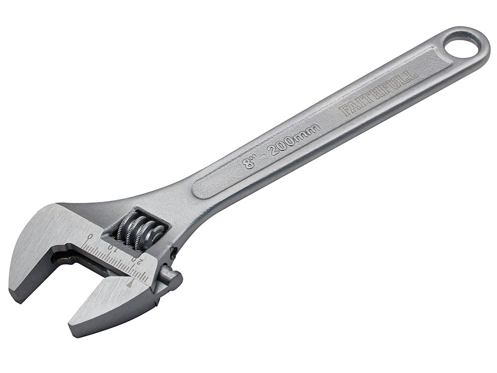 Adjustable Spanner Chrome Finish