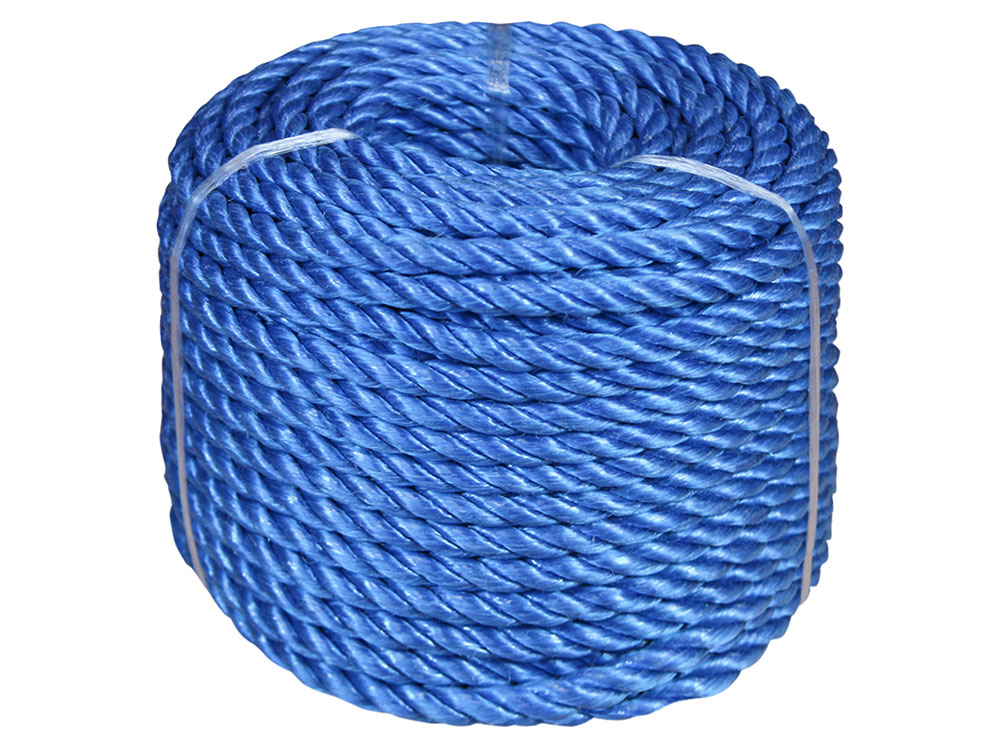 Blue Poly Rope Coil