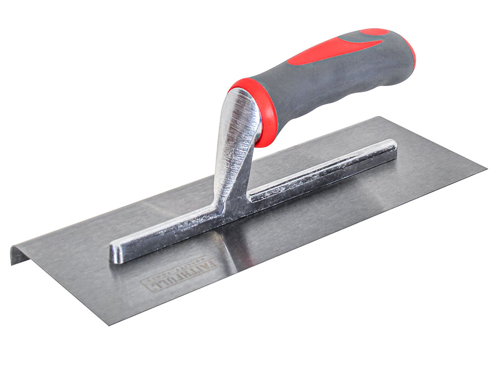 Faithfull SGTP13SS Plasterers Trowel Stainless Steel Soft Grip 13 x 5-inch 