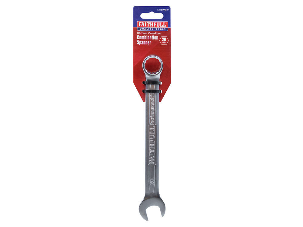 Faithfull Spanner Set In Storage Roll 12 Piece