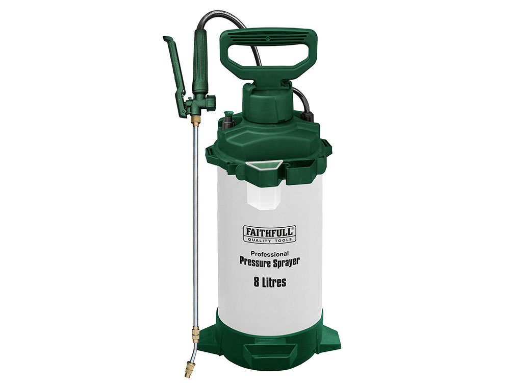ProSolve Pressure Water Bottle Sprayer 8L with Attachments