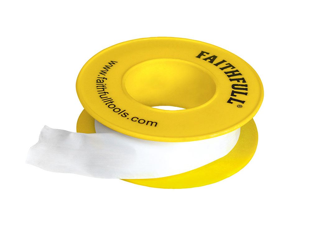 British Gas Approved Gas Tape PTFE Gas Tape 12mm x 5m White 