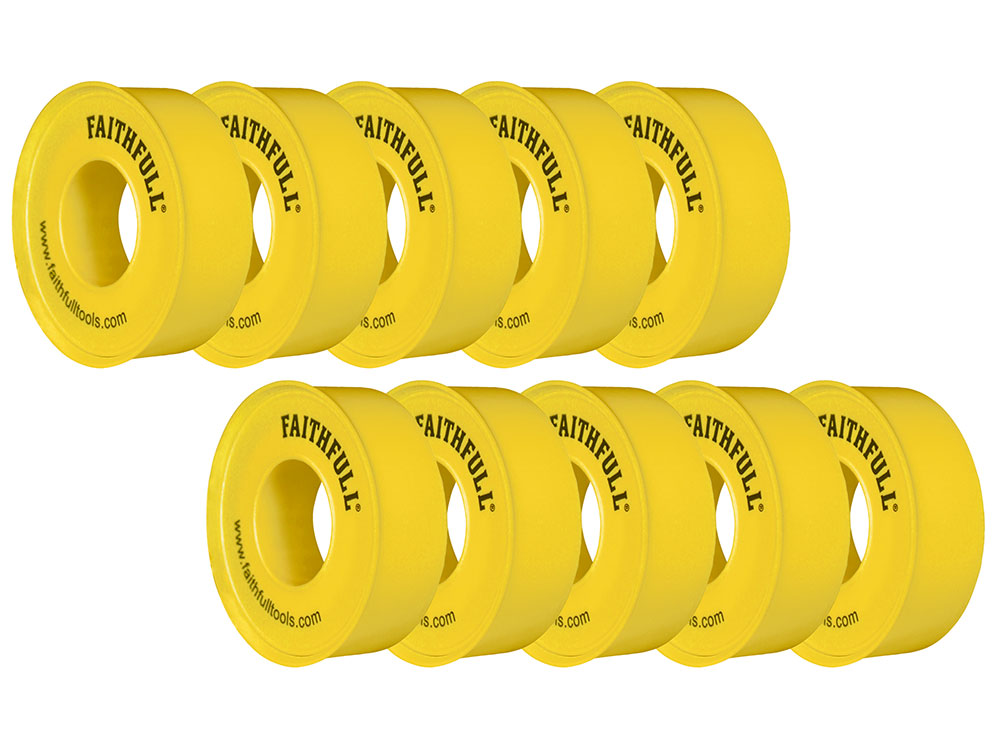NEW PTFE Gas Spec Tape 12mm x 5m Each Gas tape to BS5292 