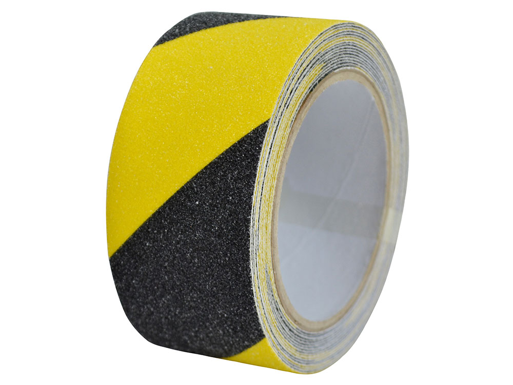 Anti-Slip Tape 50mm x 5M Black/Yellow