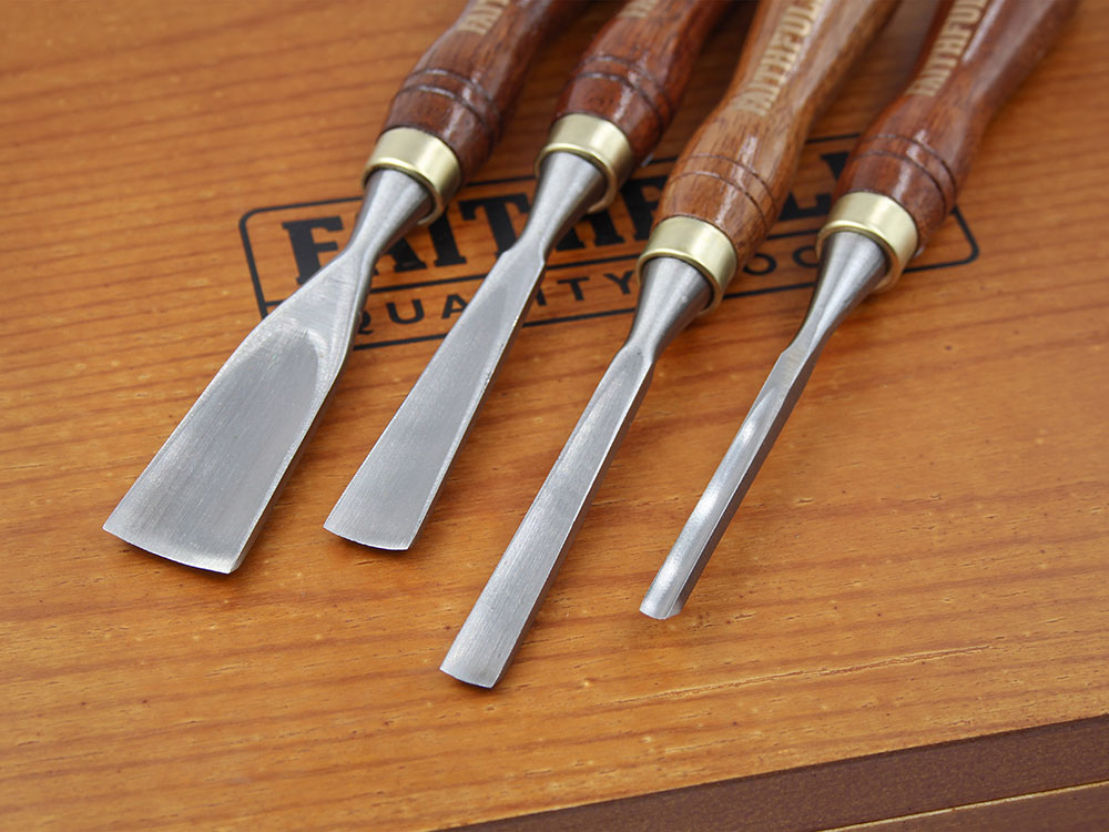 Wood Carving Chisels Set of 12 in Case