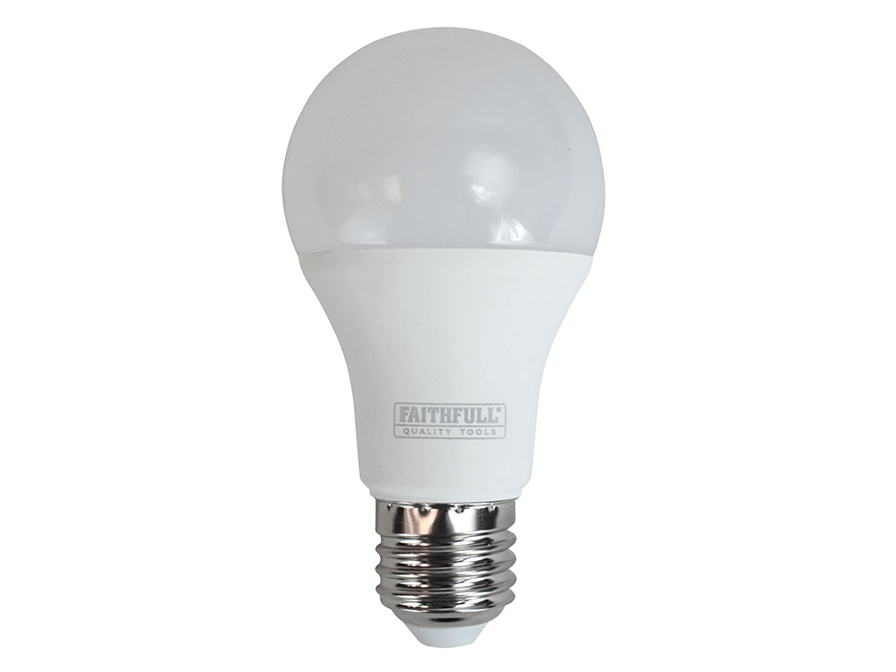 Loved one ball Borrow LED Lightbulb A60 110-240V 10W 800L | FaithfullTools.com